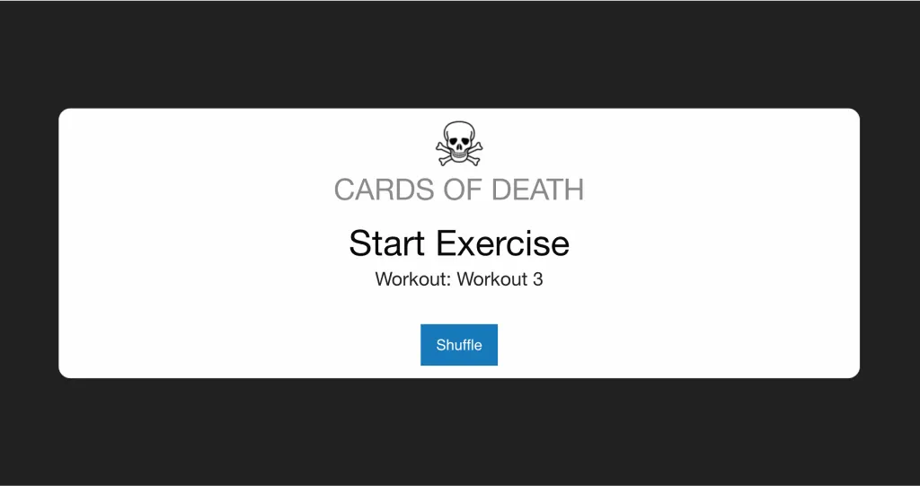 Cards of Death Screenshot