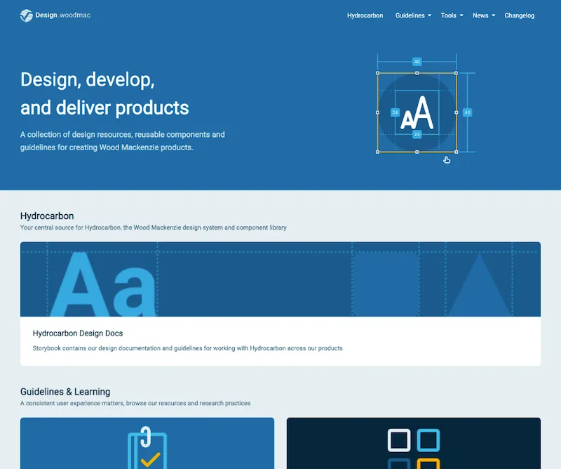 Hydrocarbon Design Site screenshot