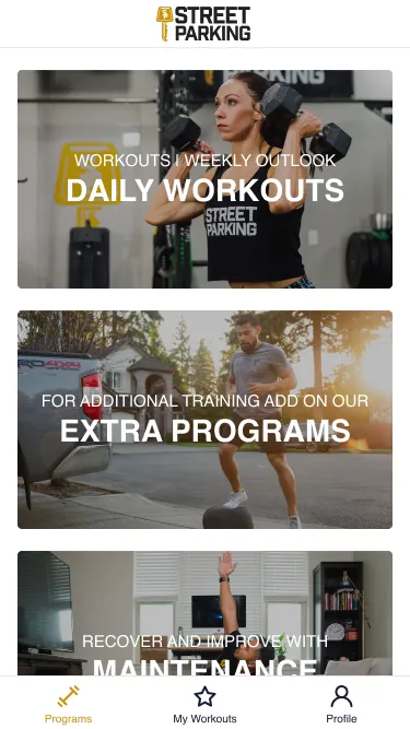 Street Parking App Dashboard
