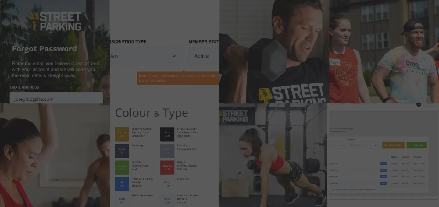 Street Parking banner